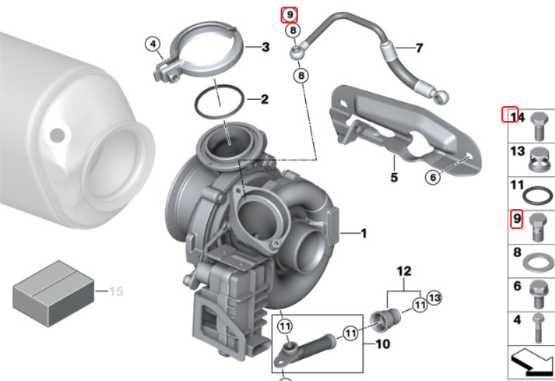 Genuine Banjo Bolt for BMW M57N & M57N2
