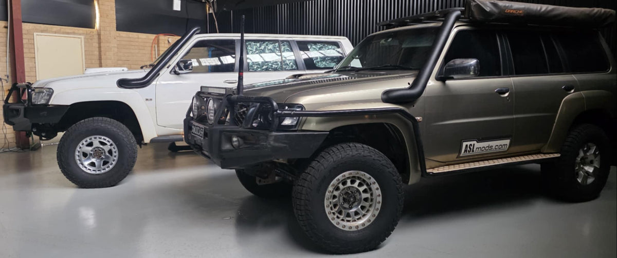 Nissan Patrol Y61 GU S4 4" Snorkel
