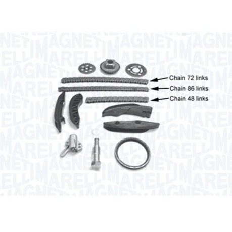 BMW 3.0D N57 Timing Chain Kit MAGNETI MARELLI 341500001390 13527800025