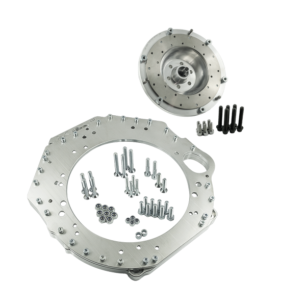 Adapter Kit GM Chevrolet V8 LS 6-bolts - BMW M57N2 HGU HGK / N54 6-speed - 240mm / 9.45"