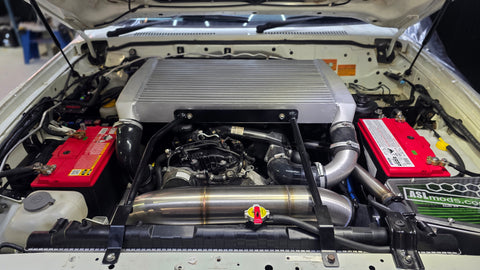 Top mount Intercooler GU Patrol with M57