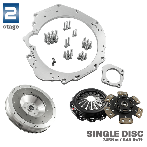 PMC Motorsport Stage 2 Ford Barra - Nissan 350Z Z33 370Z Z34 CD009 - 250mm / 9.84"