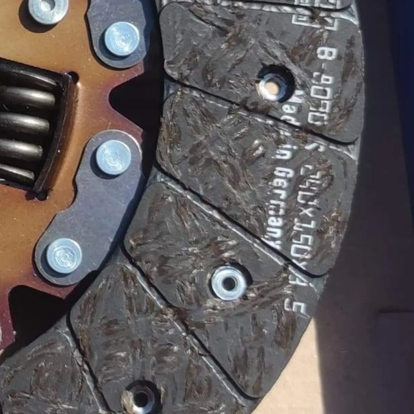 BMW 240mm Kevlar Clutch Disc to Suit ZD30 TD42 Gearbox
