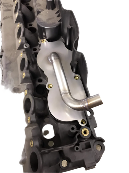 M57 Billet 6061 Anodized PCV -12AN Rocker Cover Breather Adapter Crankcase Ventilation main image 1