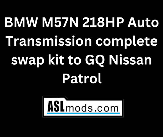 BMW M57N 218HP Auto Transmission Complete Swap Kit to GQ Nissan Patrol