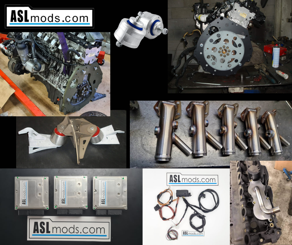 BMW M57N M57N2 to RE4 swap kit Nissan GU GQ bundle