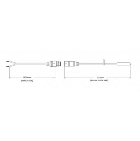 DIGITAL THERMATIC FAN SWITCH KIT 12V