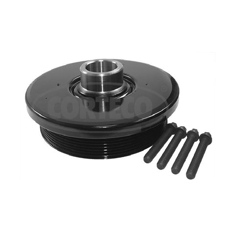 BMW 3.0D N57 Crankshaft Belt Pulley Set CORTECO 49419113 11237800026