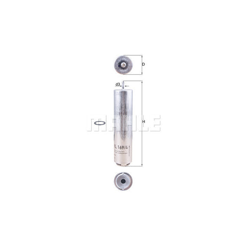 BMW 3.0D N57 Fuel Filter MAHLE KL 169/4D 13327822498