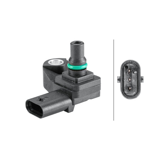 BMW 3.0D N57 Intake Manifold Pressure Sensor HELLA 6PP 358 152-401 13627804742
