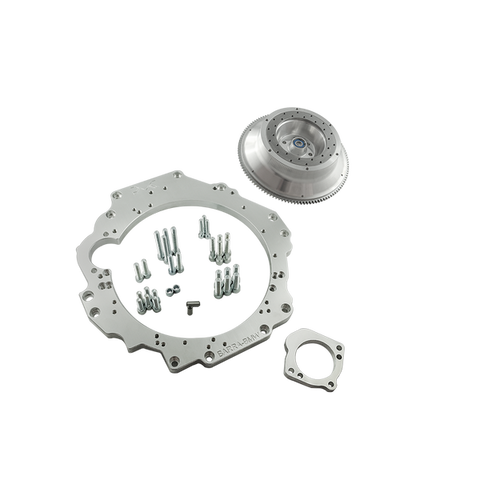 PMC Motorsport Adapter Kit Ford Barra - BMW E60 530D M57n GS5-39DZ HGD JGA HGA 6-speed - 184mm / 7.25" (P)