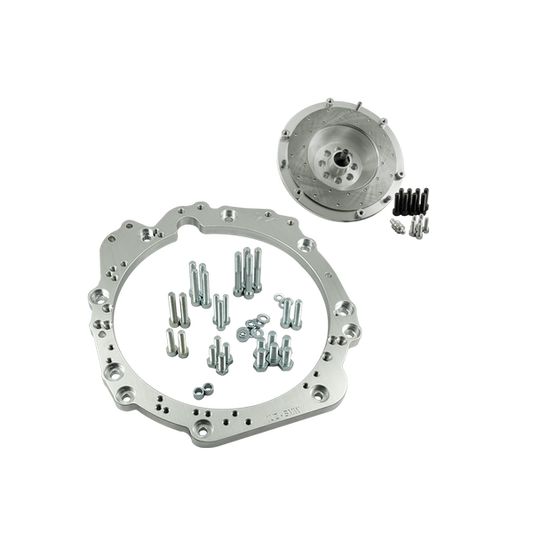 PMC Motorsport Adapter Kit Toyota Lexus V8 UZ 1UZ 3UZ - BMW M57N2 6-speed HGU HGK / N54 - 240mm / 9.45"