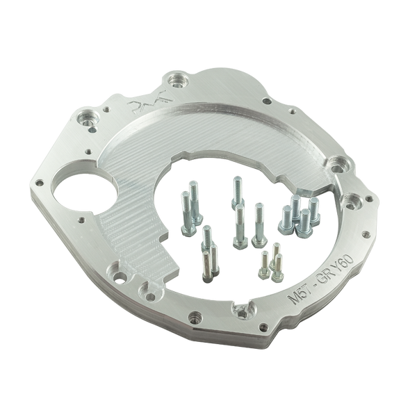 PMC Motorsport Gearbox Adapter Plate BMW M57 3.0D - Nissan Patrol Y60 RD28