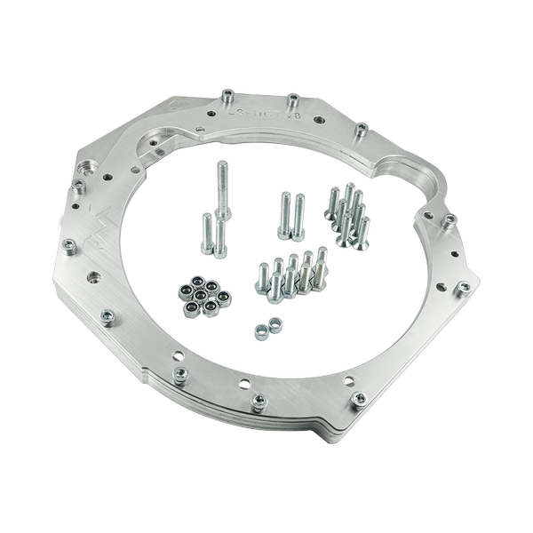 PMC Motorsport Gearbox Adapter Plate GM Chevrolet LS - BMW GS7D36SG DCT DKG V8