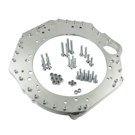 PMC Motorsport Gearbox Adapter Plate GM Chevrolet LS LS1 LS3 LS7 LSA LSX LT1 LM7 - Manual BMW (M57N2 / N54)