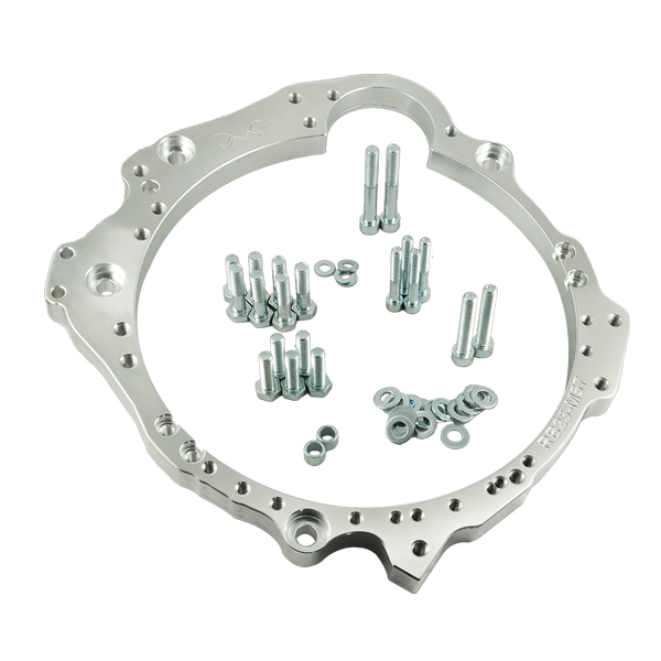 PMC Motorsport Gearbox Adapter Plate Nissan RB RB20 RB25 RB26 RB30 - Manual BMW (M50-M57)