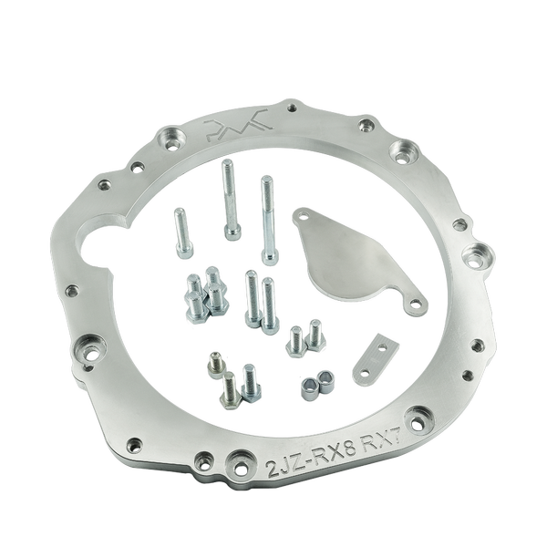 PMC Motorsport Gearbox Adapter Plate Toyota JZ 1JZ 2JZ - Mazda RX-8