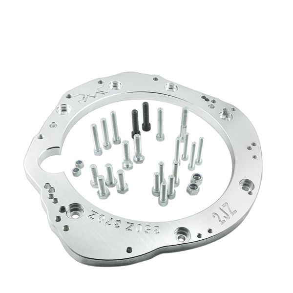 PMC Motorsport Gearbox Adapter Plate Toyota JZ 1JZ 2JZ - Nissan 350Z Z33 370Z Z34 CD009