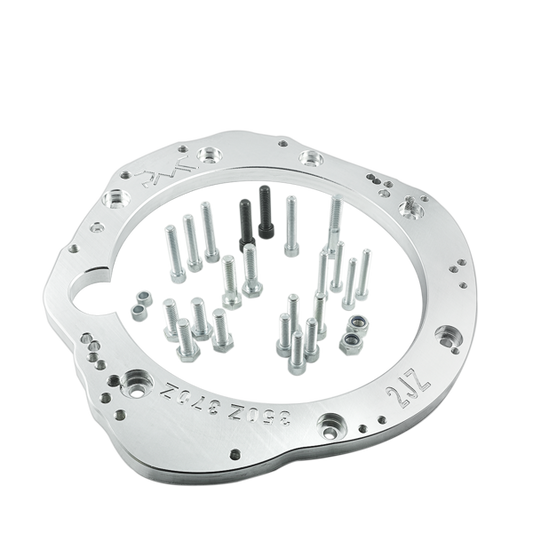 PMC Motorsport Gearbox Adapter Plate Toyota JZ 1JZ 2JZ - Nissan 350Z Z33 370Z Z34 CD009