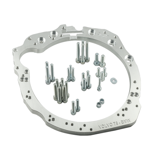 PMC Motorsport Gearbox Adapter Plate VOLVO T T5 T6 - Manual / automatic DCT 8HP BMW