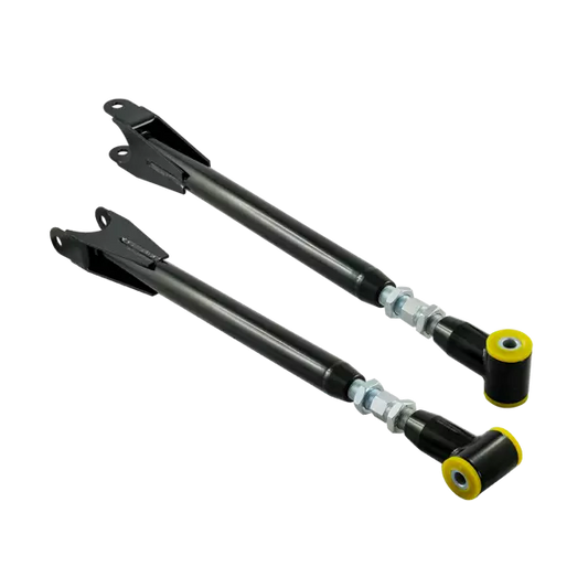 PMC Motorsport Adjustable Camber Arms BMW E36 E46 Z4 - Polyurethane 90ShA (Black)