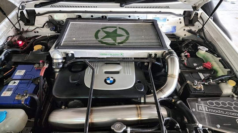 GU M57N M57n2 4" intake cross over pipe