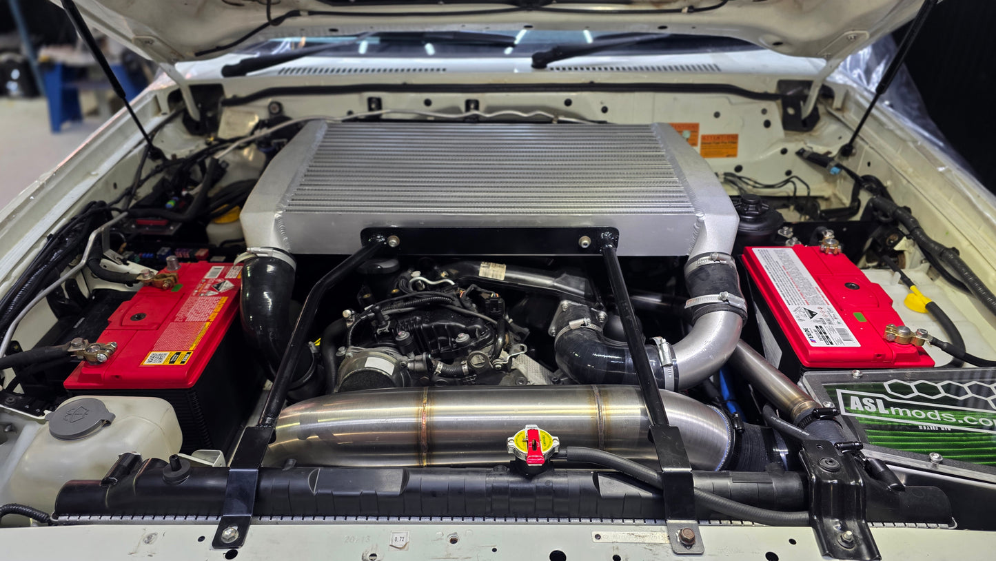 Top mount Intercooler GU Patrol with M57