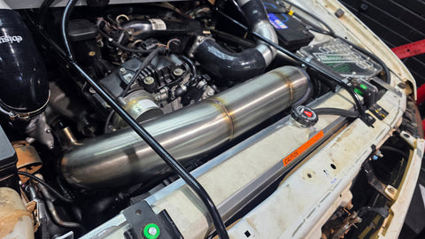 GU M57N M57n2 4" intake cross over pipe