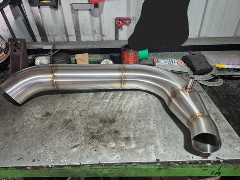 GU M57N M57n2 4" intake cross over pipe