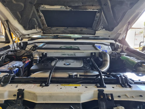 GU M57N M57n2 4" intake cross over pipe