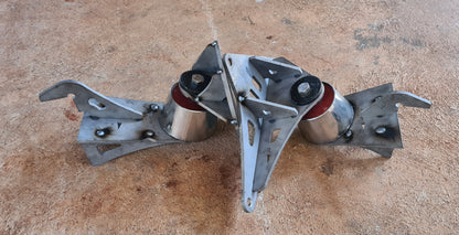 M57N to Nissan Patrol weld in engine mounts brackets