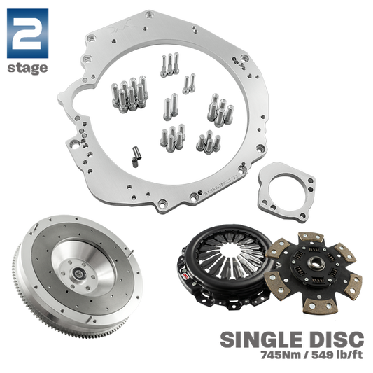 PMC Motorsport STAGE 2 Ford Barra - Nissan 350Z Z33 370Z Z34 - 250mm / 9.84"