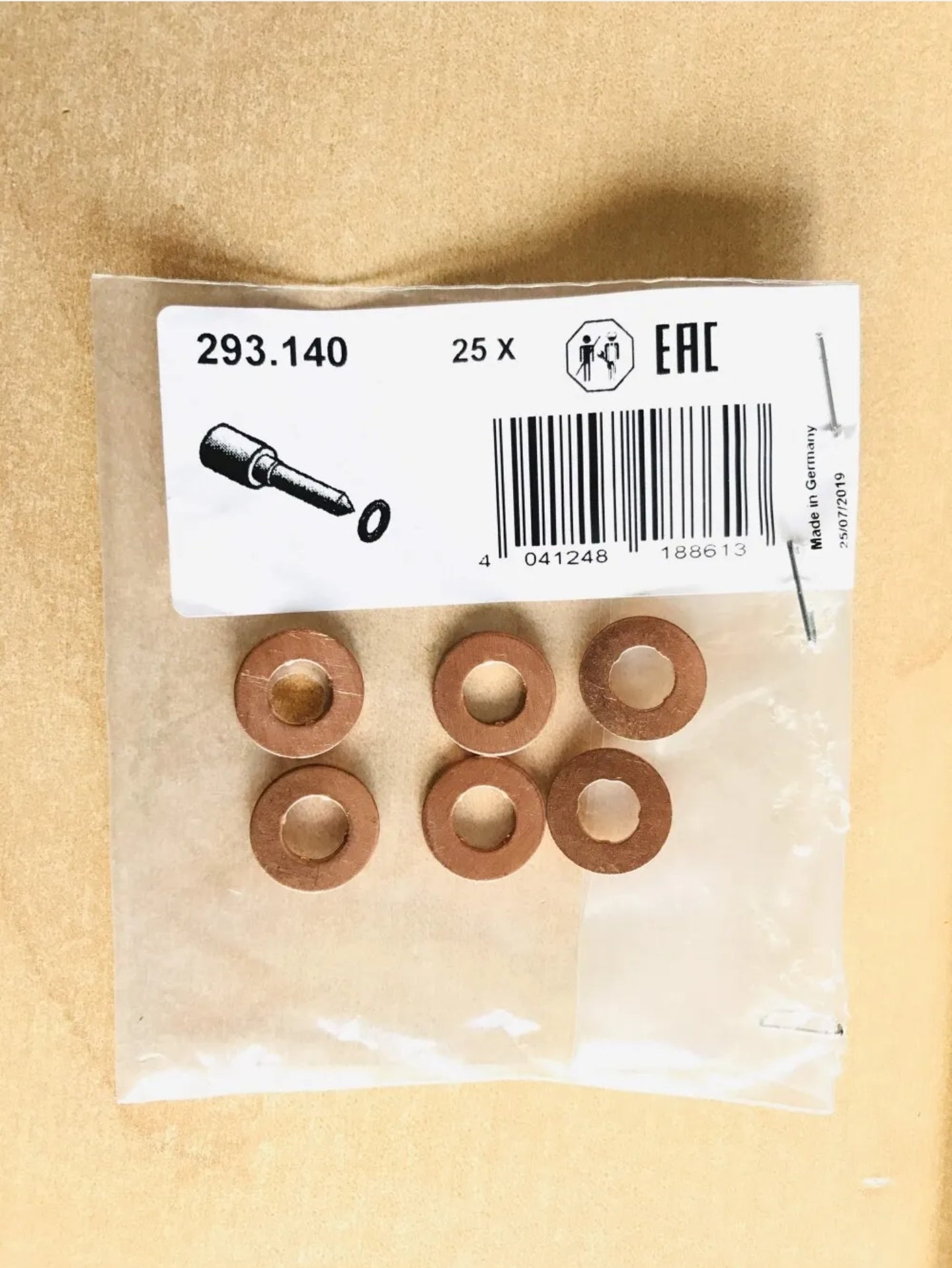 M57 injector washer