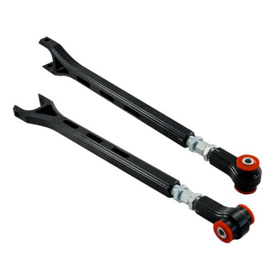 PMC Motorsport Aluminium adjustable Camber Arms BMW E36 E46 Z4 - Polyurethane 80ShA